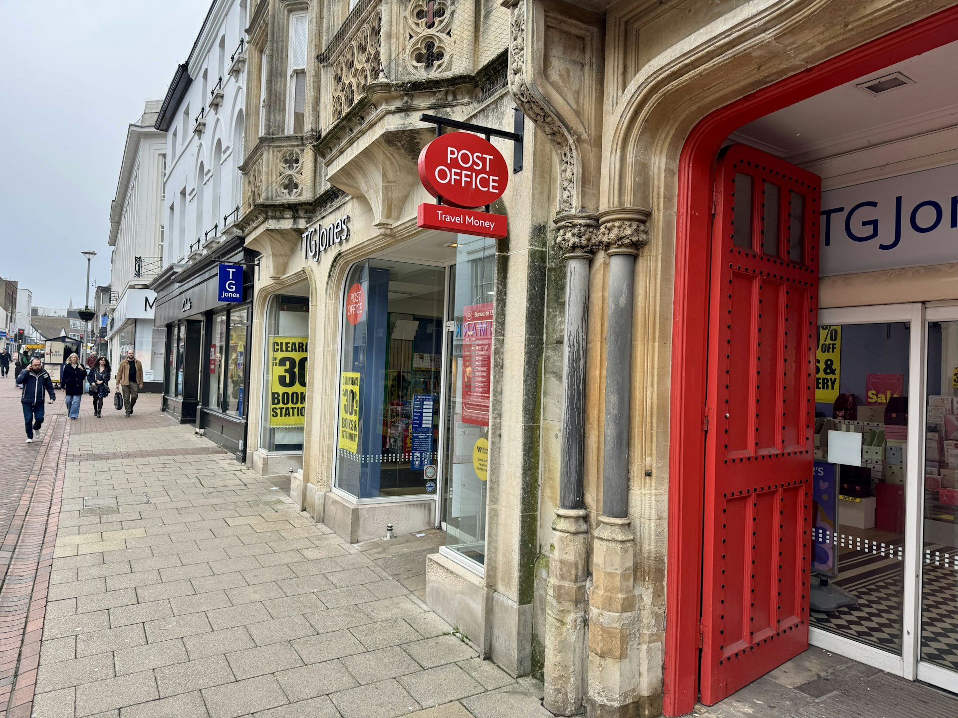 Post Office on Westgate Street in Ipswich